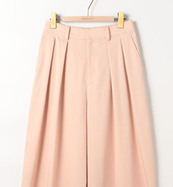 NOLLEY'S sophi「《セットアップ対応》ウォッシャブルバイオツイルタックワイドパンツ」|その他|