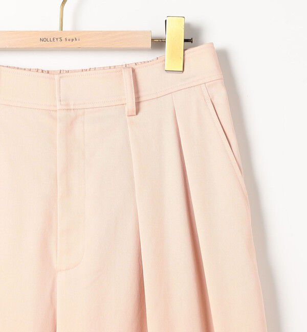 NOLLEY'S sophi「《セットアップ対応》ウォッシャブルバイオツイルタックワイドパンツ」|その他|