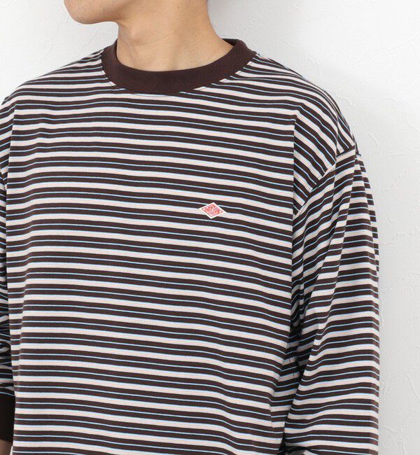 NOLLEY'S goodman「【DANTON/ダントン】長袖Tシャツ LONG SLEEVE T-SHIRT（DT-C0200）」|Tシャツ・カットソー|ブラウンベージュ系3