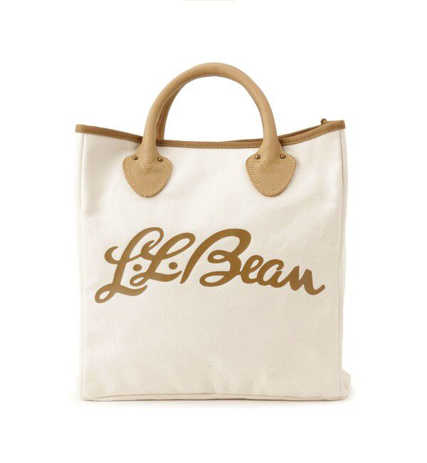 SALON adam et rope'「【L.L.Bean for SALON（エル・エル・ビーン）】別注スクエアトートバッグ」|トートバッグ|