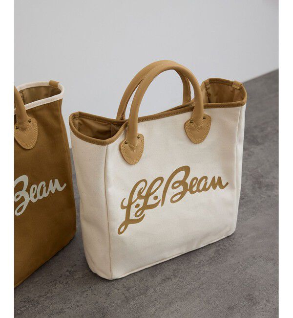 SALON adam et rope'「【L.L.Bean for SALON（エル・エル・ビーン）】別注スクエアトートバッグ」|トートバッグ|