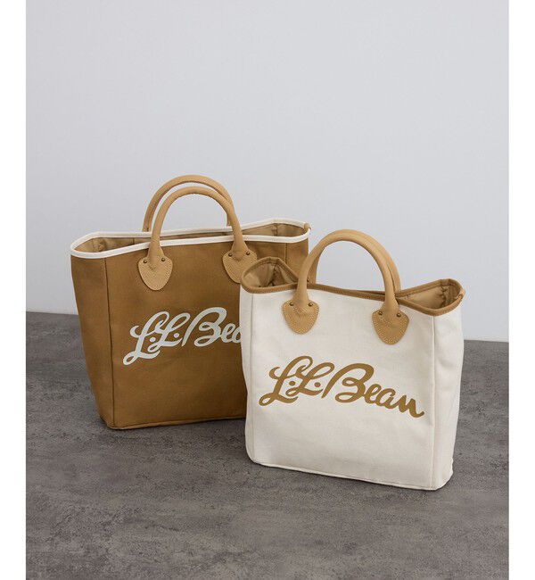 SALON adam et rope'「【L.L.Bean for SALON（エル・エル・ビーン）】別注スクエアトートバッグ」|トートバッグ|