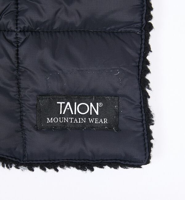ABAHOUSE「【TAION / タイオン】MOUNTAIN リバーシブル ダウンボアマフラー」|マフラー|