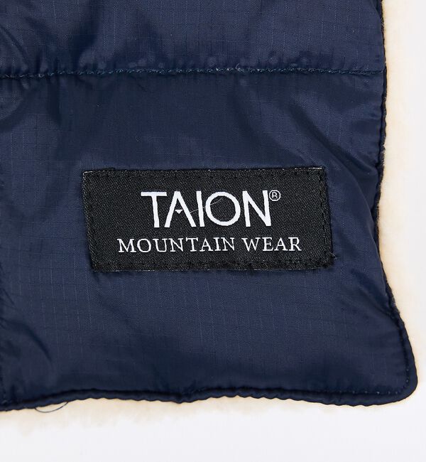 ABAHOUSE「【TAION / タイオン】MOUNTAIN リバーシブル ダウンボアマフラー」|マフラー|