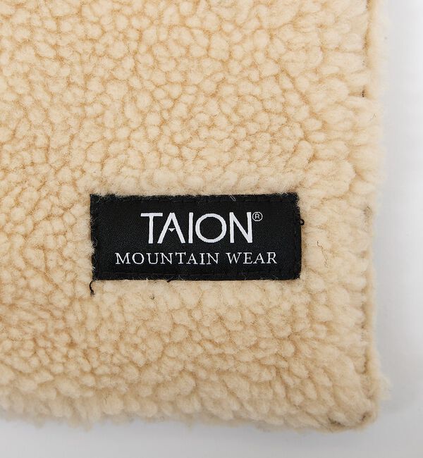 ABAHOUSE「【TAION / タイオン】MOUNTAIN リバーシブル ダウンボアマフラー」|マフラー|