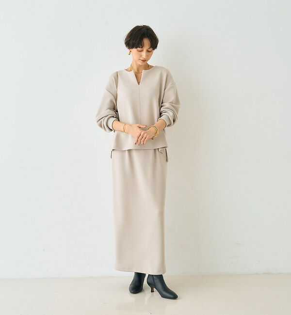 Rouge vif「【セットアップ対応】ダブルエアータイトスカート」|スカート|
