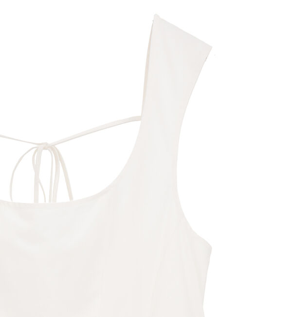 SOFFITTO「【ATELIER EDITION/アトリエ エディション 】Pleated Cotton Dress」|ワンピース|
