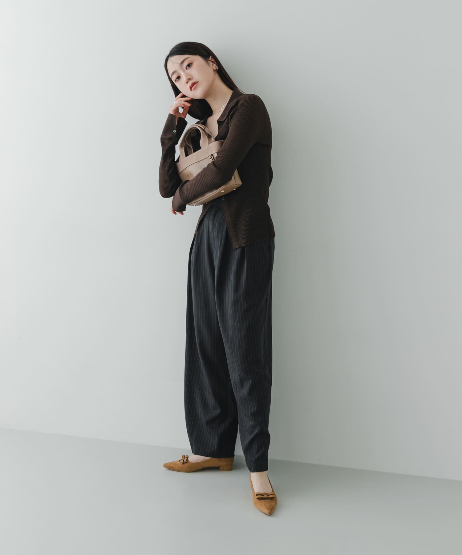 RODE SKO「『MADE IN JAPAN』 ダブルリボンフラットパンプス」|パンプス|