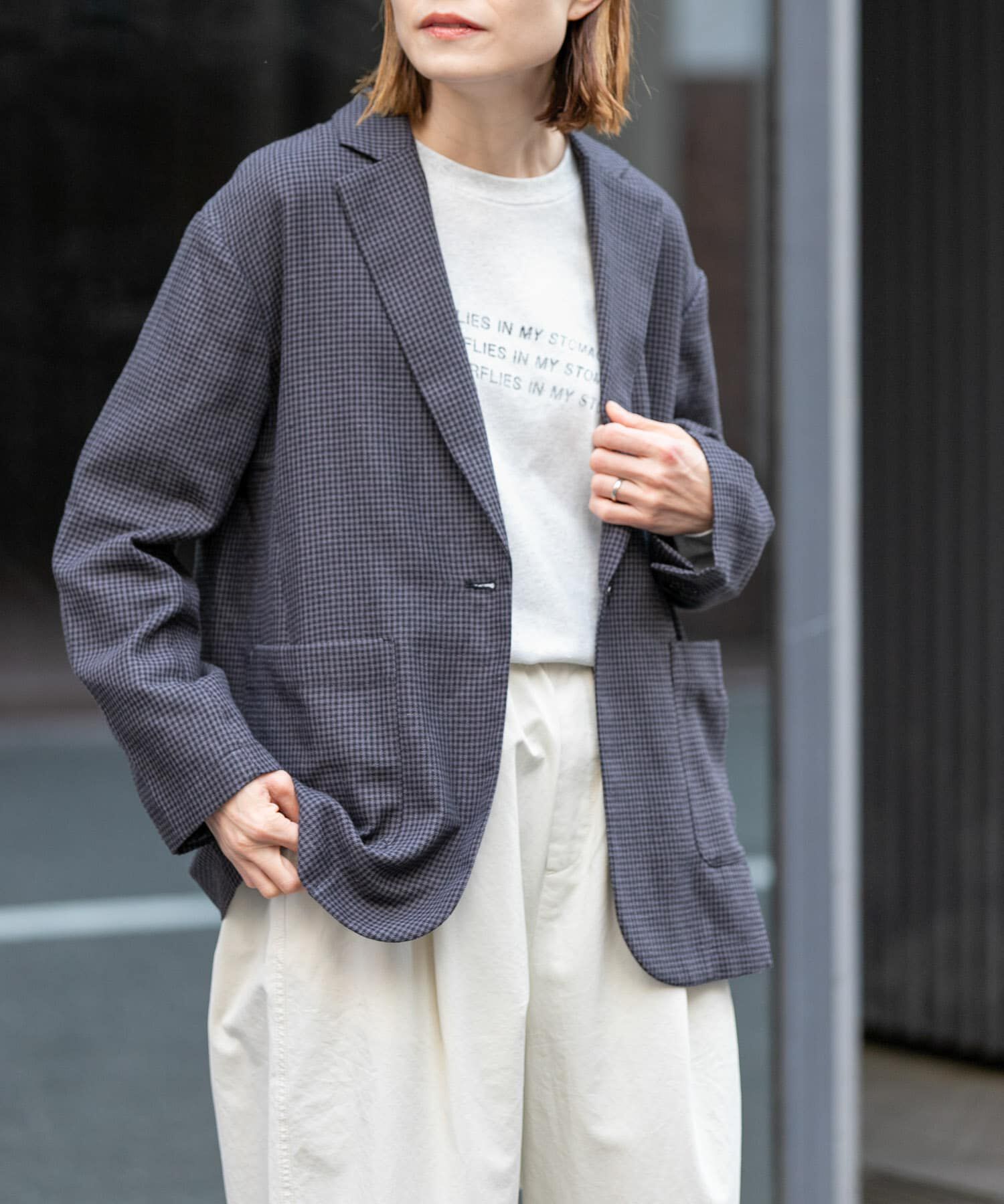 URBAN RESEARCH DOORS「FORK&SPOON　ヘンプブレンドテーラードジャケット」|その他|