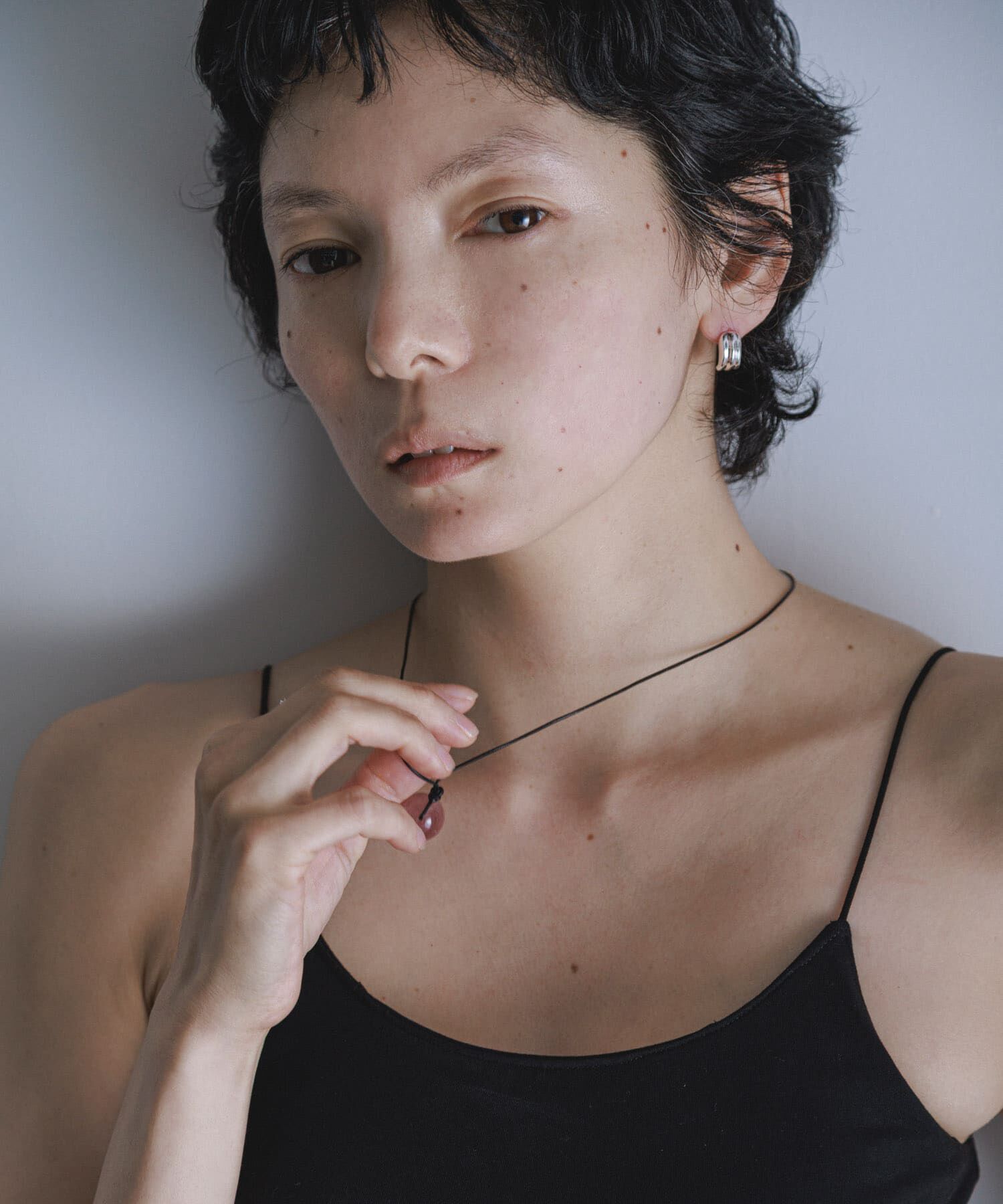 SMELLY「SMELLY so&rsquo;　strawberryquartz necklace」|ネックレス|
