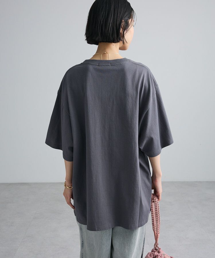 Green Parks「レースドッキングオーバーサイズロゴTシャツ」|Tシャツ・カットソー|
