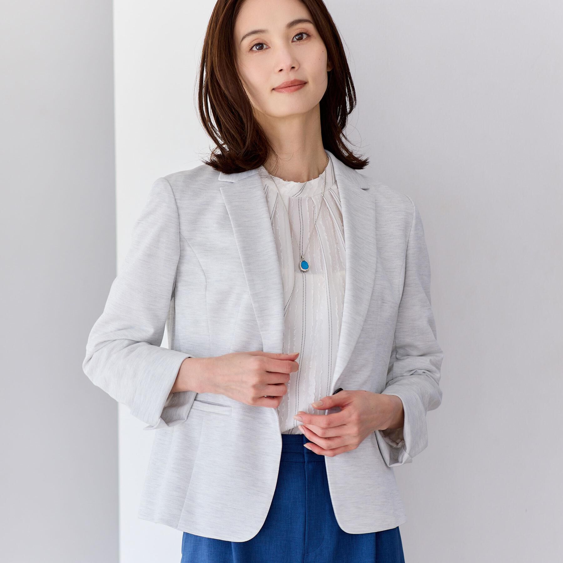 Reflect「【SS-4Lサイズ／UVカット／接触冷感】匠ジャケット／ベーシックテーラード」|テーラードジャケット|