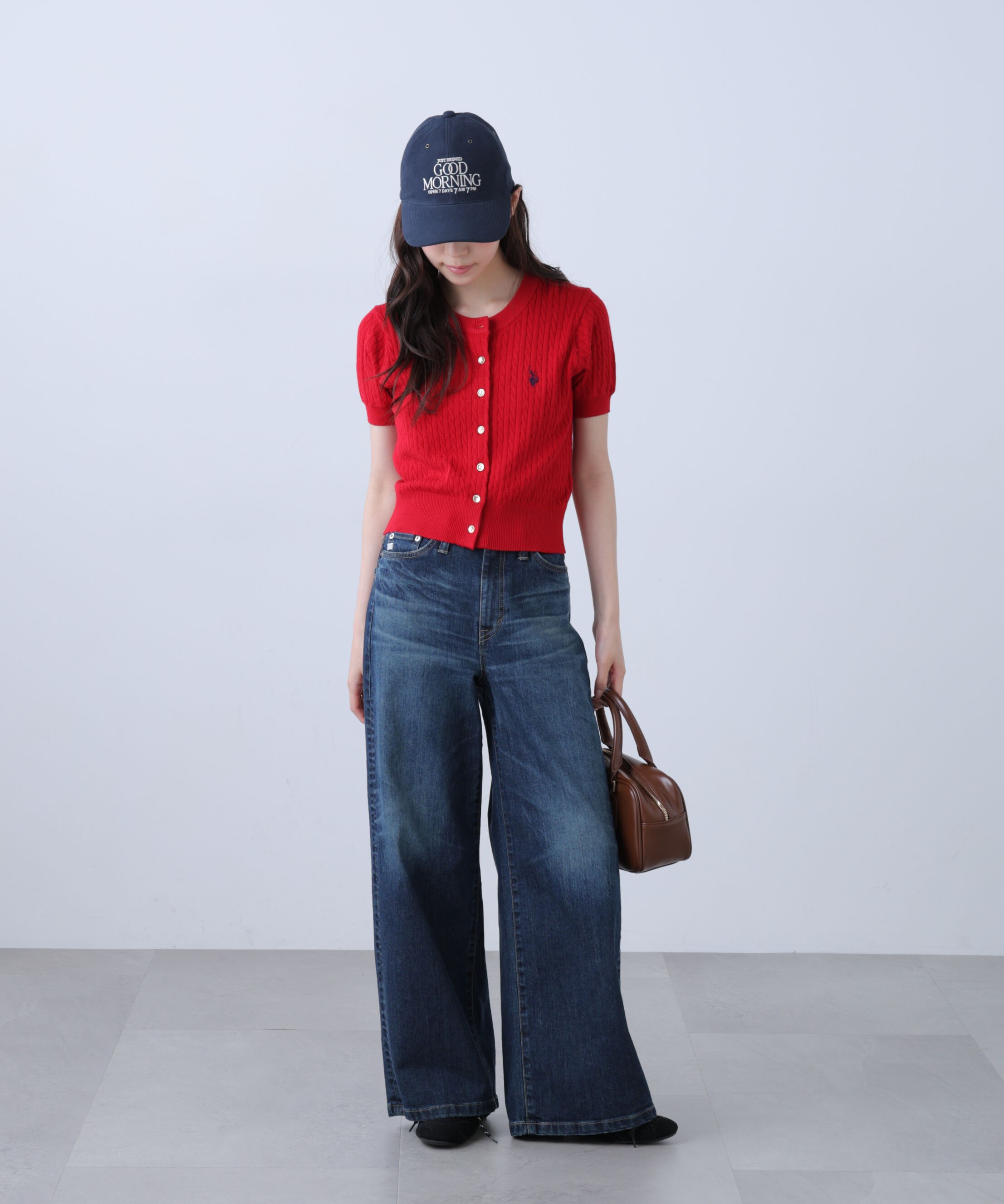  「〈SOMETHING〉LISAワイドデニムパンツ XS別注」|その他|