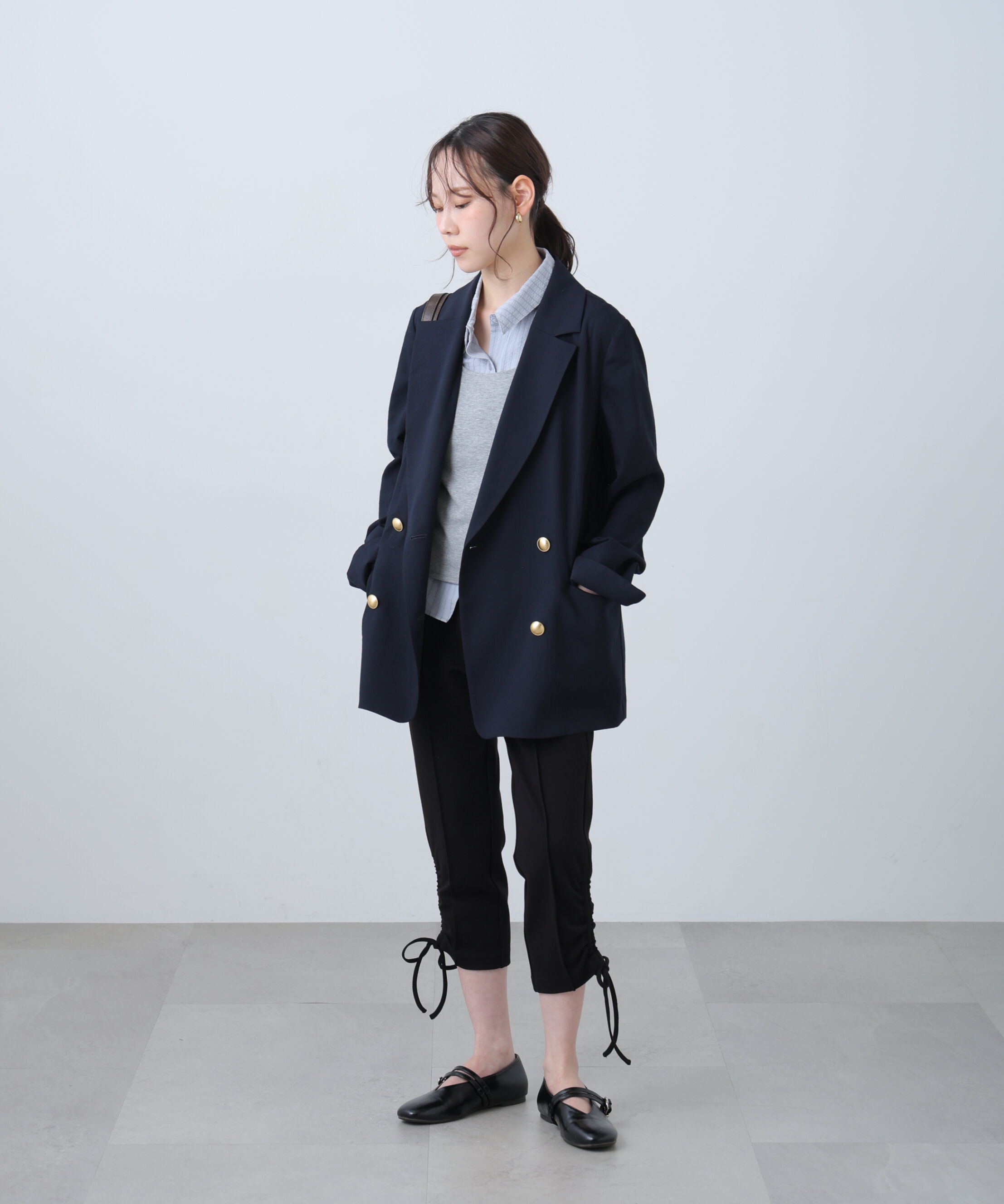  「麻調合繊ダブルブレストジャケット」|その他|