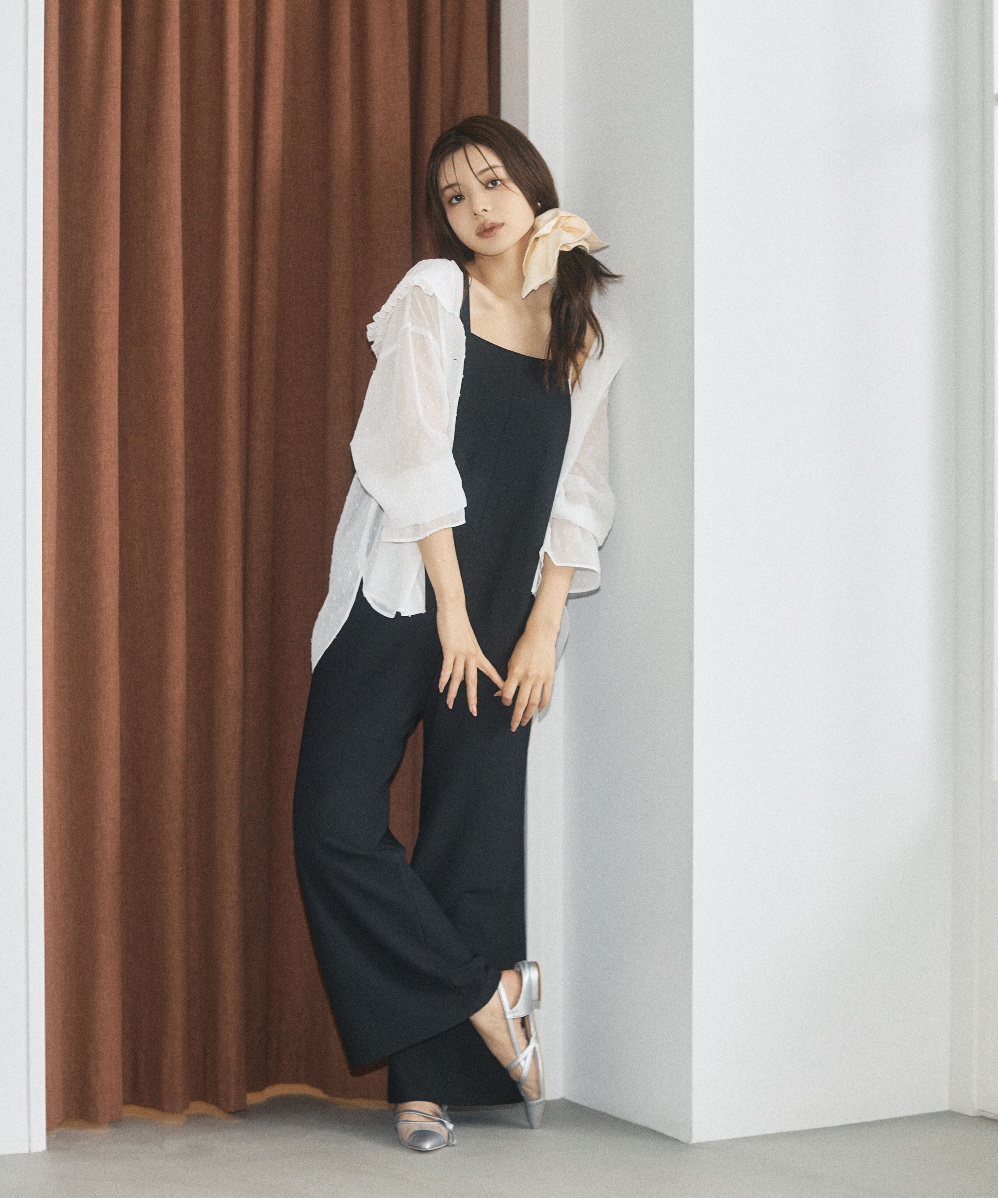 PROPORTION BODY DRESSING「＜a/mie＞イージーオーバーオール」|ワンピース|ブラック