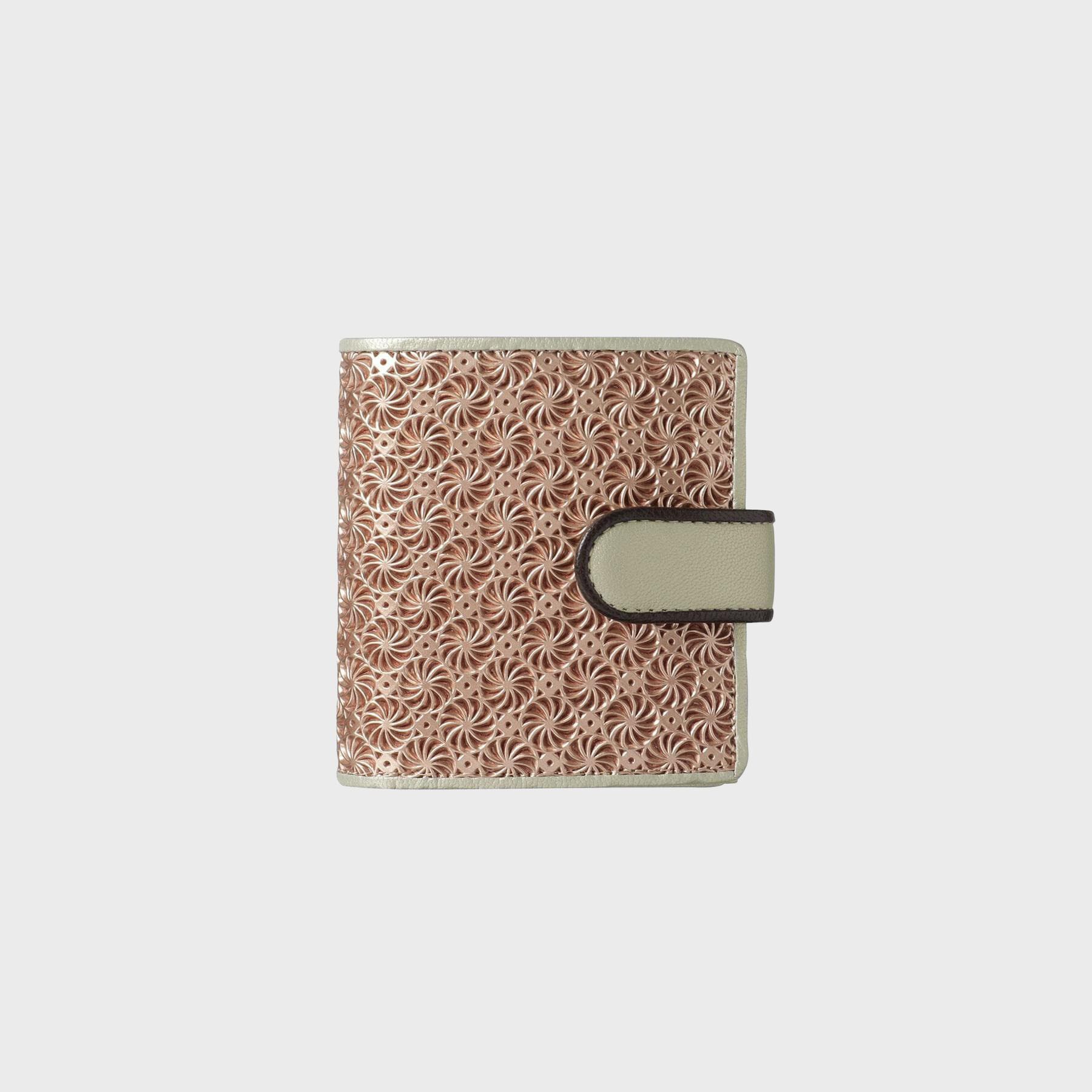 HIROKO HAYASHI「【数量限定】GIRASOLE CIOCCOLATA（ジラソーレ チョコラータ）薄型二つ折り財布」|財布|ピンク(572)