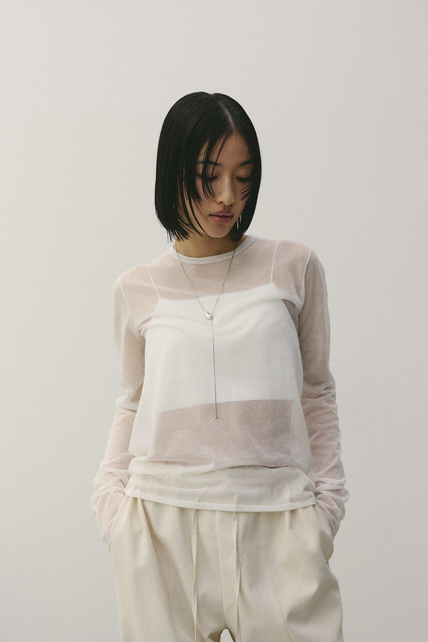 STYLEMIXER「シアースキンニットトップ」|ニット・セーター|