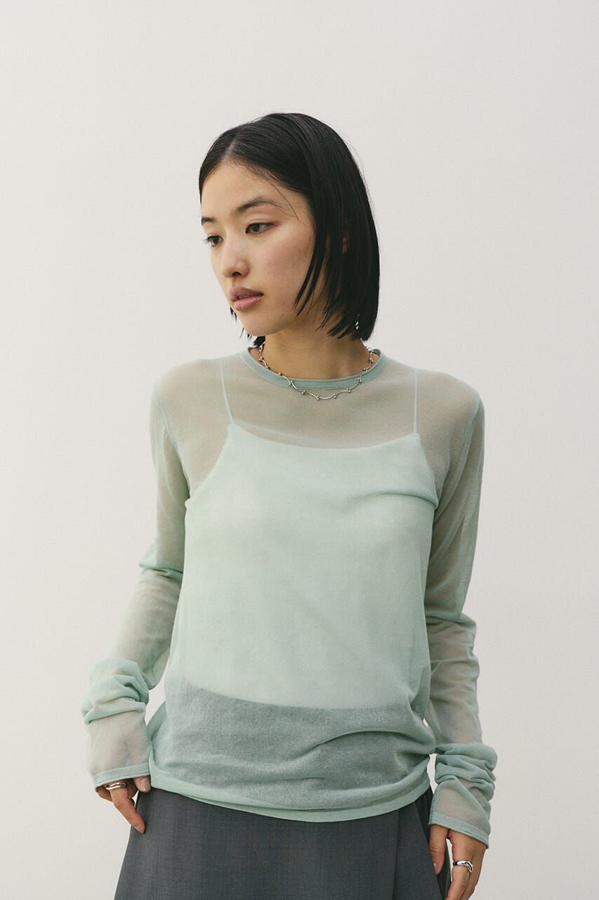 STYLEMIXER「シアースキンニットトップ」|ニット・セーター|