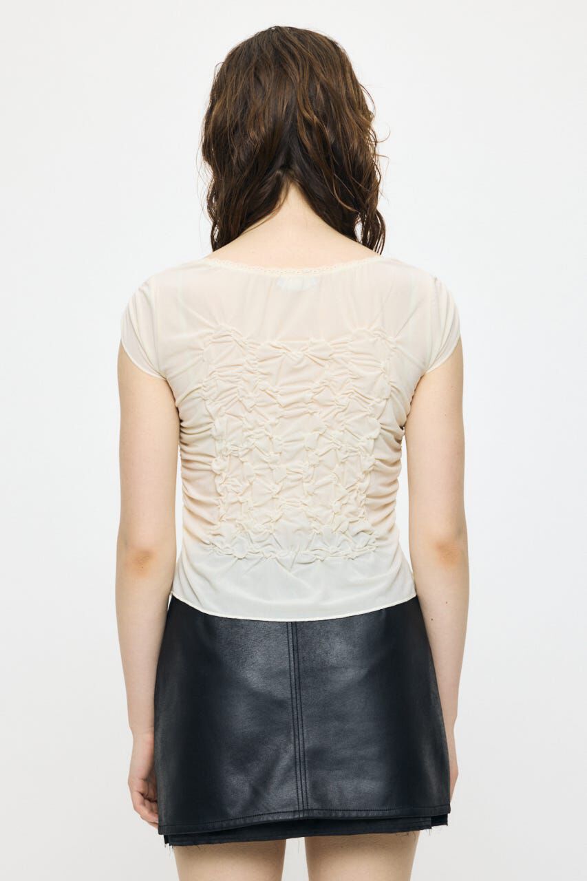 MOUSSY「RANDOM SHIRRING トップス」|Tシャツ・カットソー|
