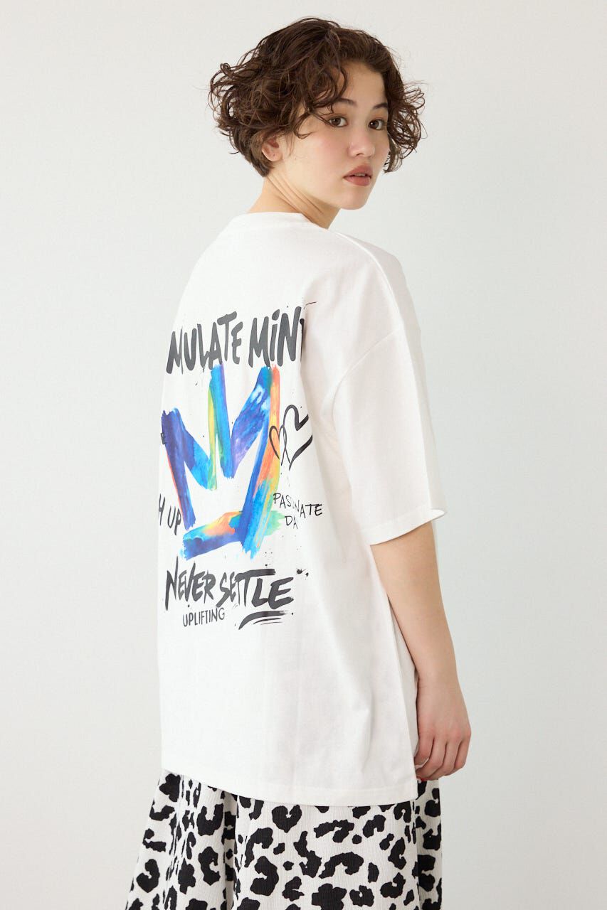 RODEO CROWNS「レインボーインクプリントTシャツ」|Tシャツ・カットソー|
