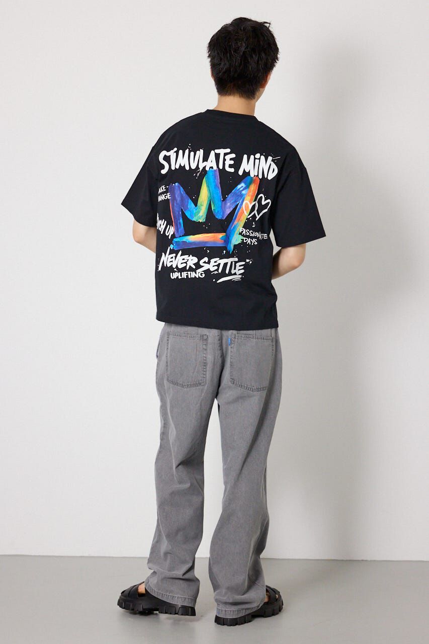 RODEO CROWNS「レインボーインクプリントTシャツ」|Tシャツ・カットソー|