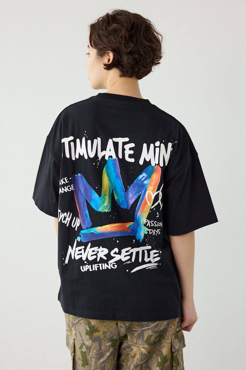 RODEO CROWNS「レインボーインクプリントTシャツ」|Tシャツ・カットソー|