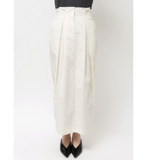 ELENDEEK「CROSS TUCK SK」|スカート|