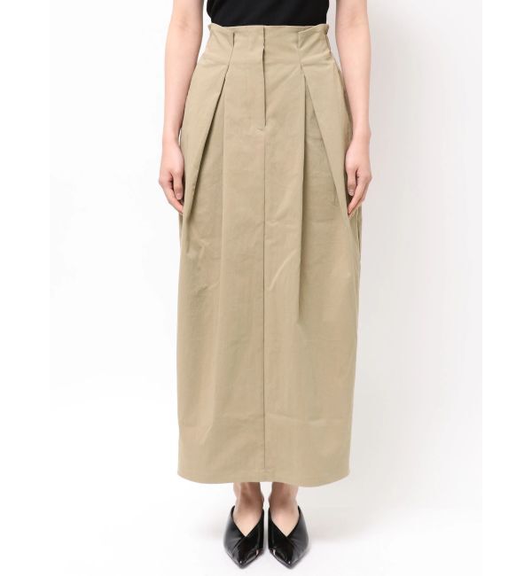 ELENDEEK「CROSS TUCK SK」|スカート|