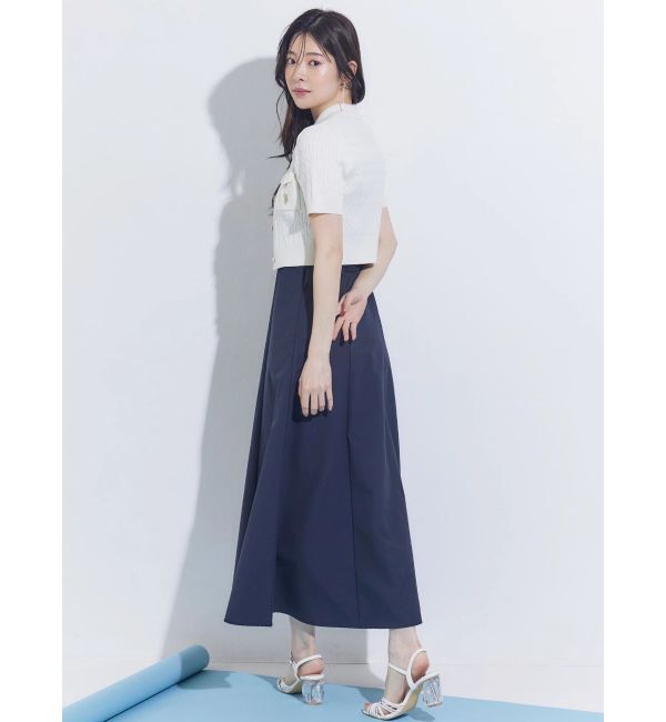 MERCURYDUO「U.S. POLO ASSN.別注ケーブルノースリポロドッキングワンピース」|ワンピース|