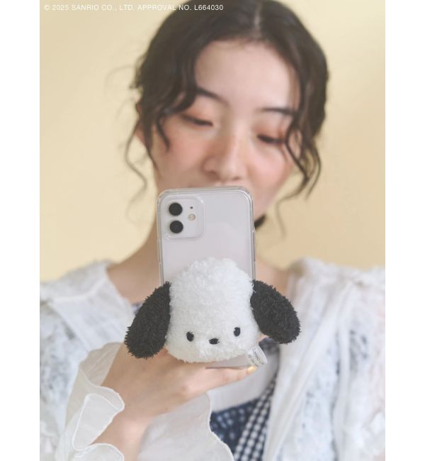 merry jenny「もこもこポチャッコスマホグリップ」|その他|