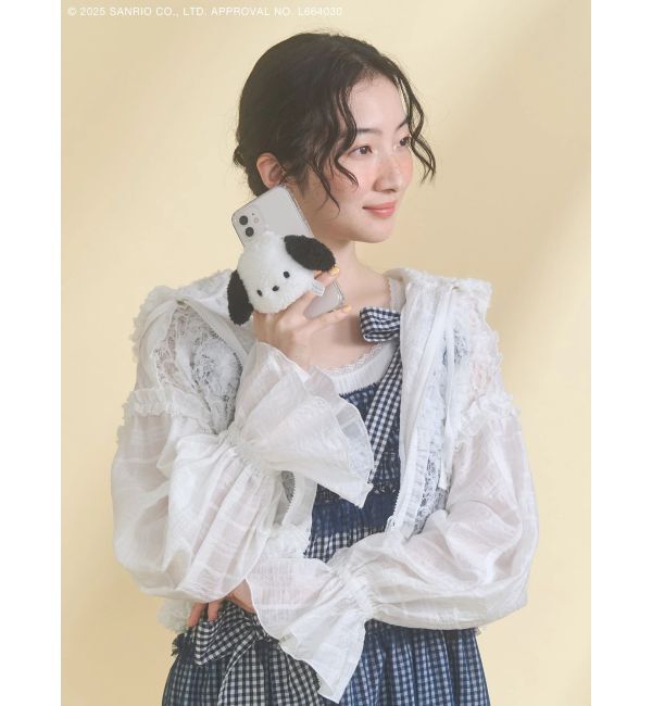 merry jenny「もこもこポチャッコスマホグリップ」|その他|