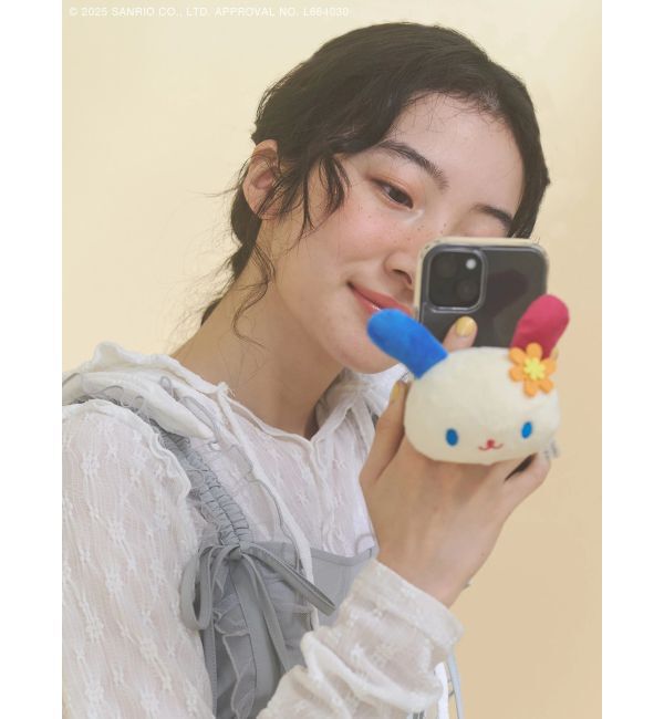merry jenny「もこもこウサハナスマホグリップ」|その他|