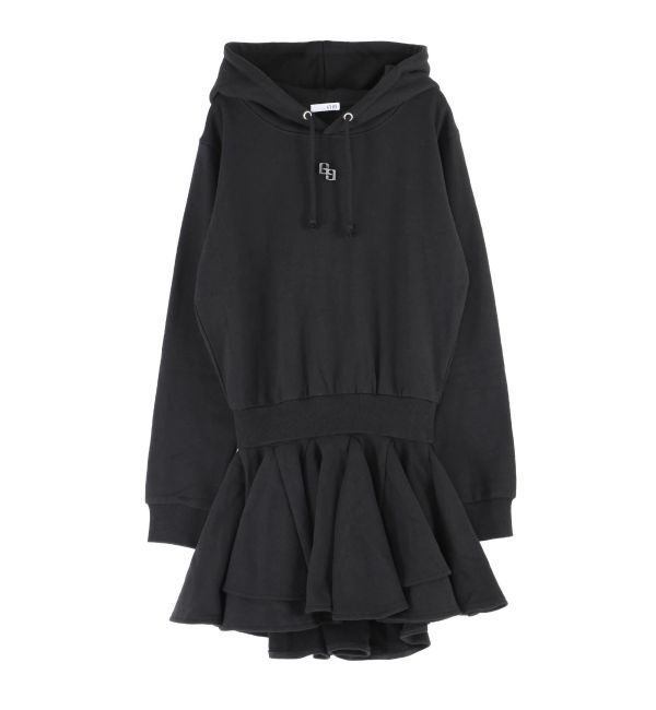 GYDA「GGプレートドッキングフレアスウェットワンピース」|ワンピース|