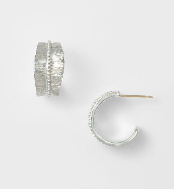 agete「シルバーピアス」|ピアス|