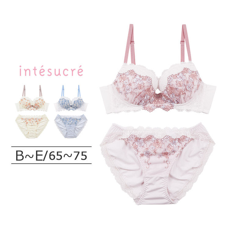 intesucre「アンテシュクレ 毎日フィットブラ ブラセット BCDEFカップ IBT370」|インナー|
