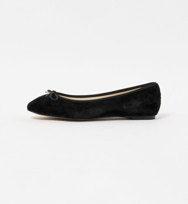 ODETTE E ODILE「バレリーナ26F フラット10&darr;&uarr;」|バレエシューズ|BLACK