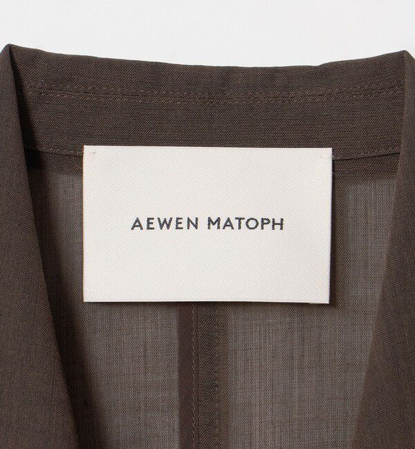 AEWEN MATOPH「＜AEWEN MATOPH＞シアー ジャケット」|テーラードジャケット|