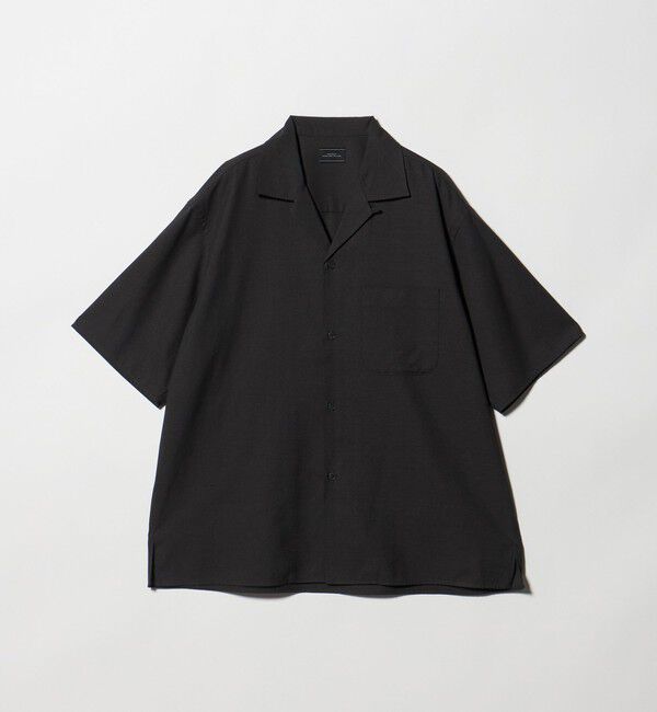 UNITED ARROWS green label relaxing「TR 和紙 オープンカラー 半袖 シャツ」|シャツ・ブラウス|