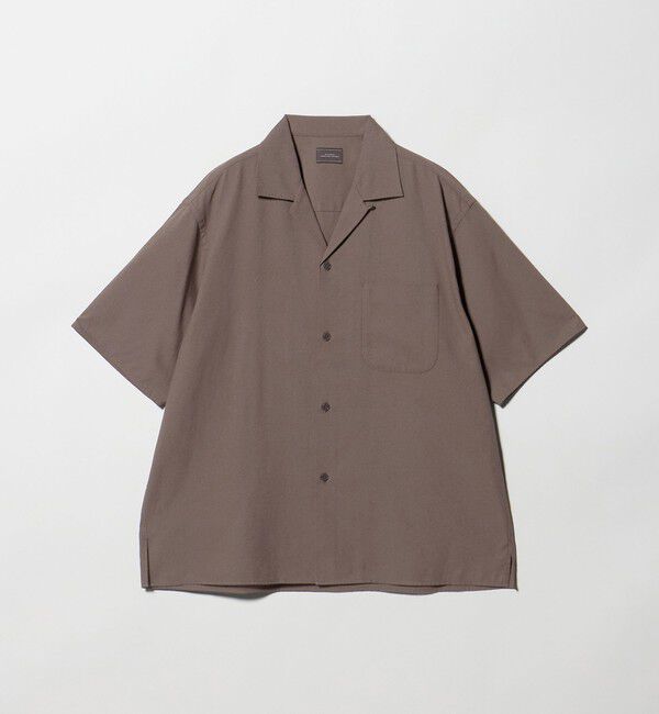 UNITED ARROWS green label relaxing「TR 和紙 オープンカラー 半袖 シャツ」|シャツ・ブラウス|
