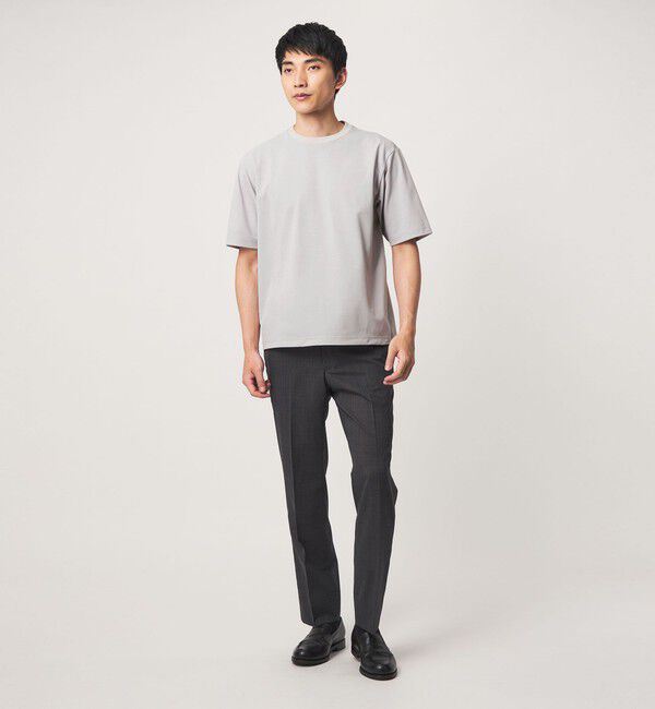 UNITED ARROWS green label relaxing「アイスコットン カノコ クルーネック カットソー -接触冷感-」|Tシャツ・カットソー|