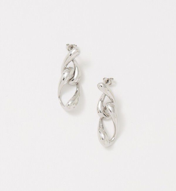 UNITED ARROWS green label relaxing「チェーンスウィング ピアス」|ピアス|SILVER