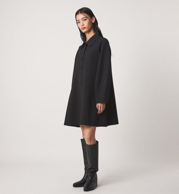 EMMEL REFINES「＜EMMEL REFINES＞EM ダブルクロス パネル ミニワンピース」|ワンピース|