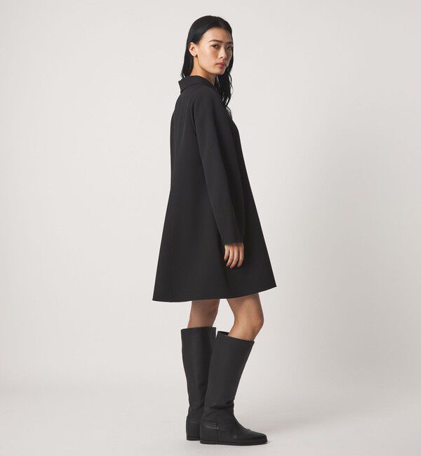 EMMEL REFINES「＜EMMEL REFINES＞EM ダブルクロス パネル ミニワンピース」|ワンピース|
