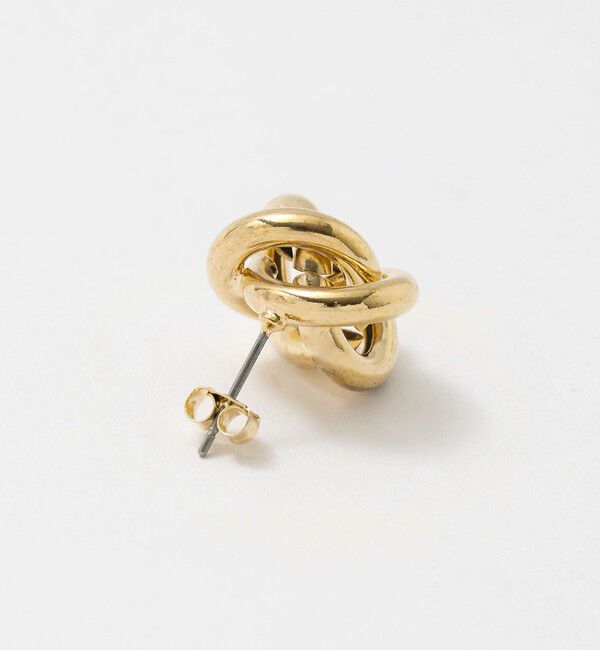 UNITED ARROWS green label relaxing「ラウンド ノット ピアス」|ピアス|