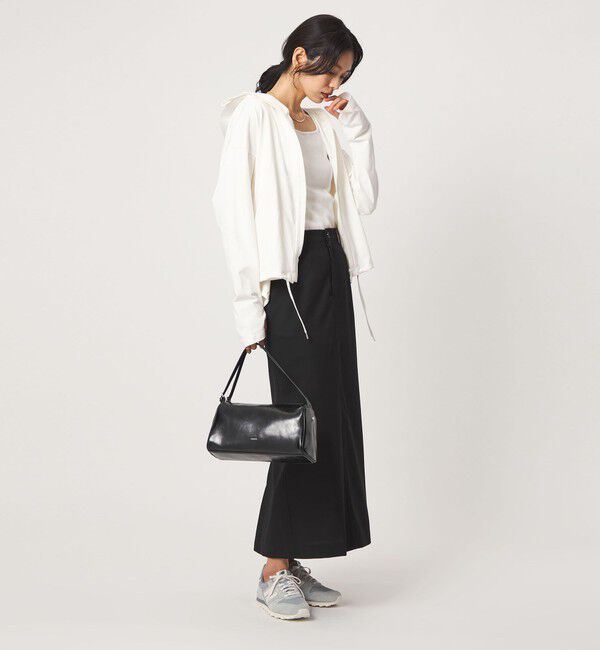 UNITED ARROWS green label relaxing「【WEB限定】＜at ease＞ドロスト カットソー パーカー  UVカット 接触冷感 遮熱」|パーカー|