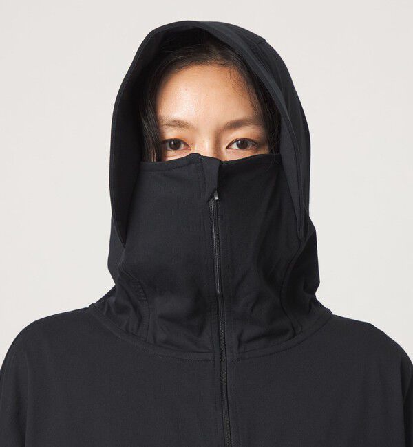 UNITED ARROWS green label relaxing「【WEB限定】＜at ease＞ドロスト カットソー パーカー  UVカット 接触冷感 遮熱」|パーカー|