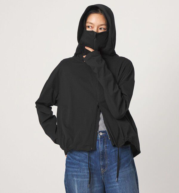 UNITED ARROWS green label relaxing「【WEB限定】＜at ease＞ドロスト カットソー パーカー  UVカット 接触冷感 遮熱」|パーカー|