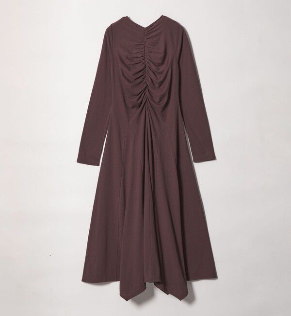 EMMEL REFINES「＜EMMEL REFINES＞EM ギャザー ヘム カット ワンピース」|ワンピース|