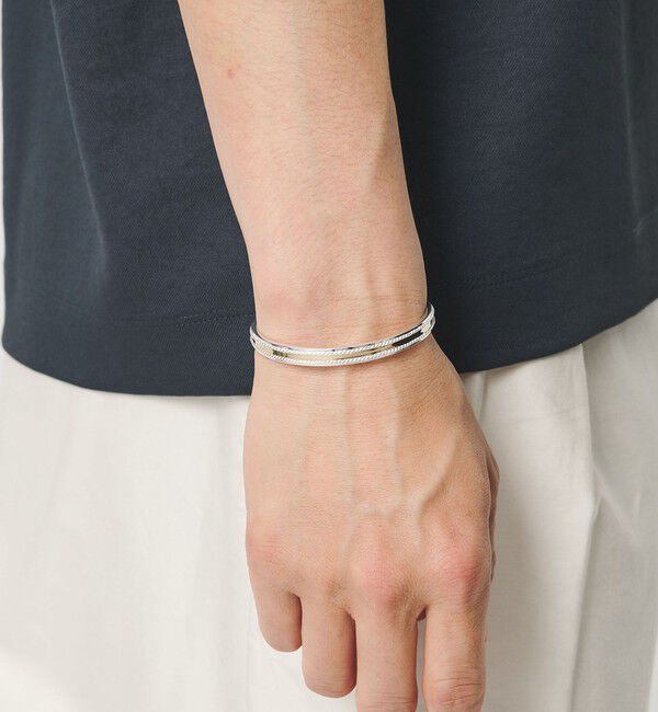 BEAUTY&YOUTH UNITED ARROWS「BRASS コンビ バングル」|ブレスレット・バングル|