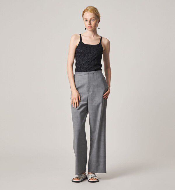 STEVEN ALAN「＜Steven Alan＞ラメ テレコ キャミタンクトップ」|Tシャツ・カットソー|